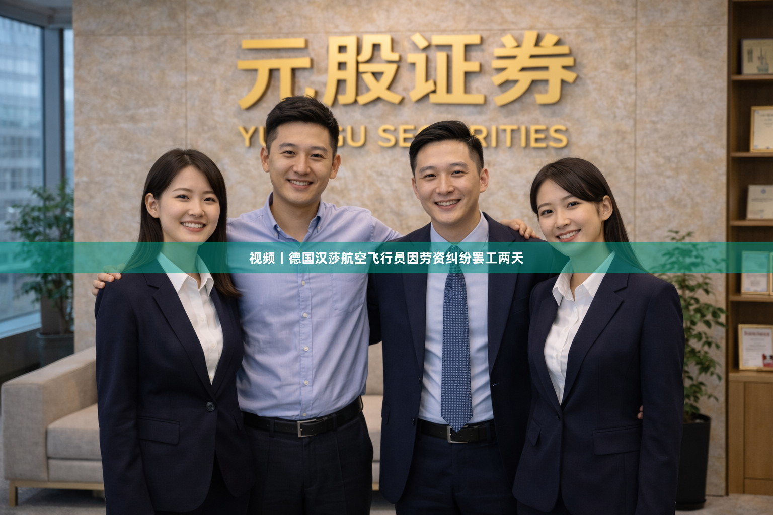 视频丨德国汉莎航空飞行员因劳资纠纷罢工两天