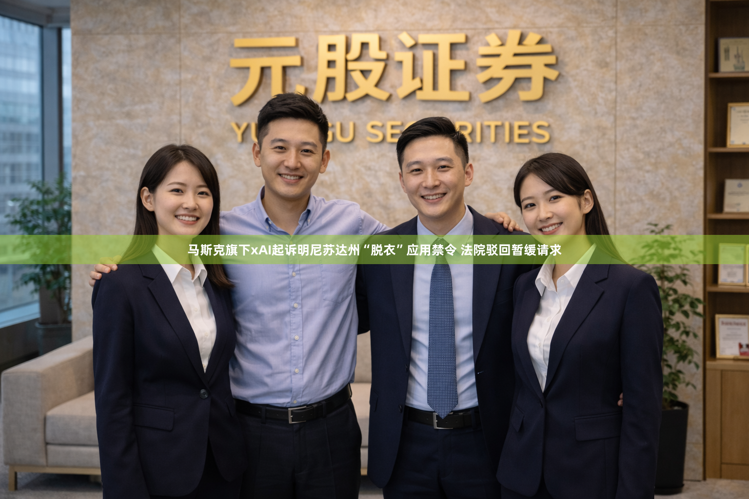 马斯克旗下xAI起诉明尼苏达州“脱衣”应用禁令 法院驳回暂缓请求
