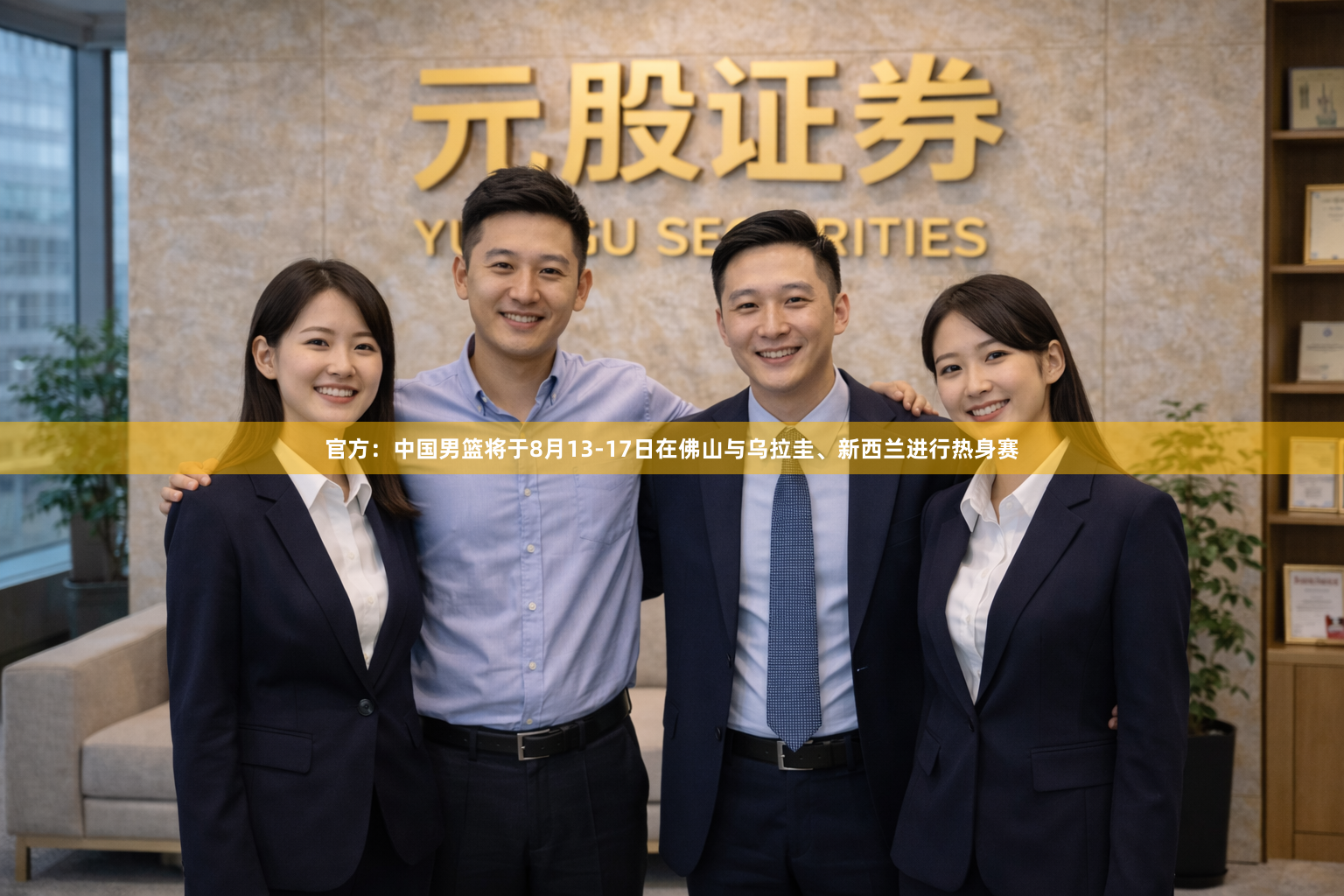 官方：中国男篮将于8月13-17日在佛山与乌拉圭、新西兰进行热身赛