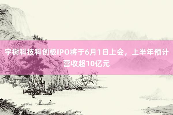 宇树科技科创板IPO将于6月1日上会，上半年预计营收超10亿元
