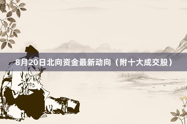 8月20日北向资金最新动向（附十大成交股）
