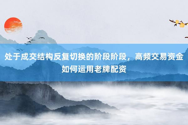处于成交结构反复切换的阶段阶段，高频交易资金如何运用老牌配资